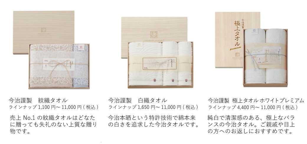 おすすめの香典返し