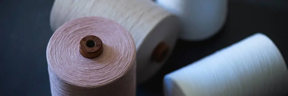 こだわりの紡績糸