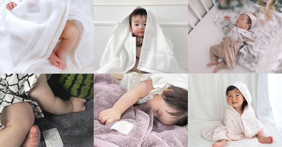 夏の肌をやさしく包む、赤ちゃんのタオル選び