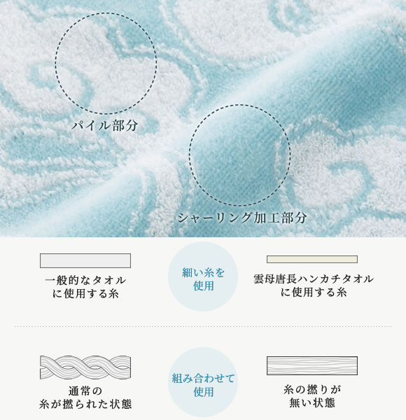 心地良い、滑らかな肌触り