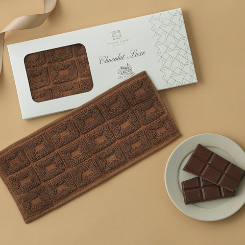 直営店限定　カカオ染めの新作タオルシリーズ「Chocolat Luxe（ショコラリュクス）」販売開始